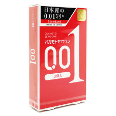 Okamoto 0.01 Zero One Ultra Thin Condom 3pcs
