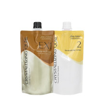 Shiseido Crystallizing Qurl EX1 Hair Wave Perm Chemicals Neutralizing Lotion 400ML