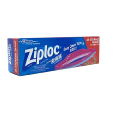 Ziploc Storage Bags M Size 25 bags