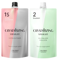 Shiseido Crystallizing Straight Set 1S For Very Sensitized Hair 400G Shiseido Crystallizing Straight Set 1S For Very Sensitized Hair 400G