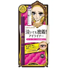 Kiss Me Heroine Make Smooth 0.1mm Liquid Eyeliner WP Black