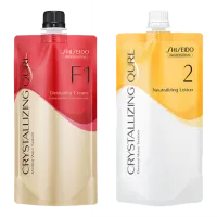 Shiseido Crystallizing Qurl F1 Hair Wave Perm Chemicals Neutralizing Lotion 400ML