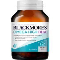 Blackmores Omega Brain High DHA Fish Oil 60 Capsules